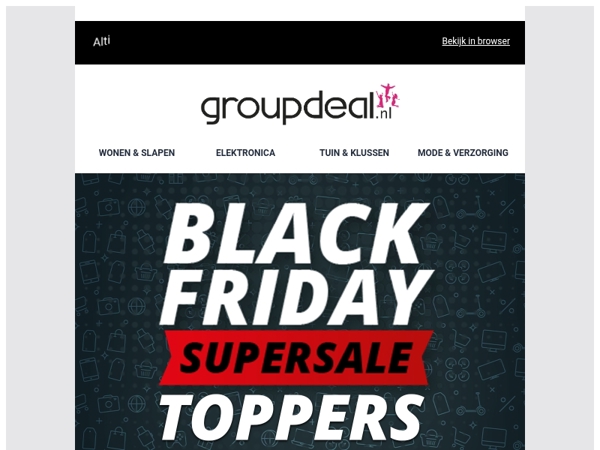 TOPPERS: De beste Black Friday SuperSale deals op een rijtje! ⚫🚨