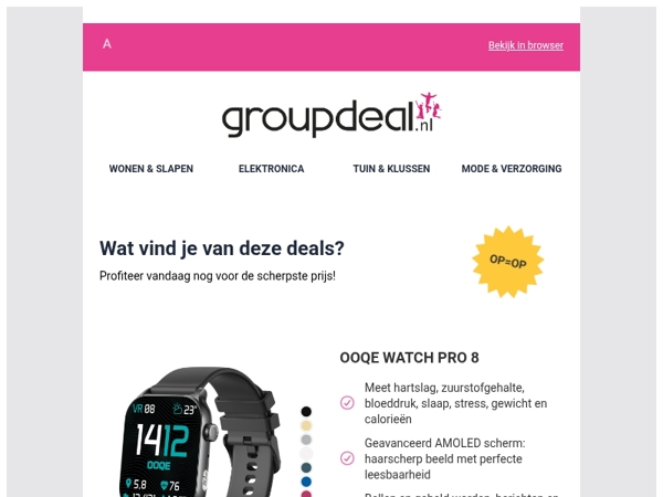 Klaar om te besparen? Bekijk snel de dagdeals