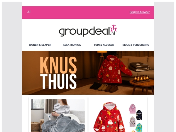 De meest knusse deals voor thuis! 🍂🧸🥐☕🍪
