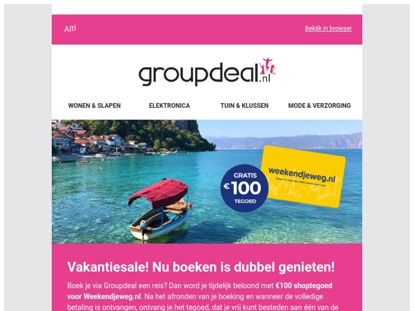 Vakantiesale: Boek nu en geniet dubbel van jouw droomreis 🌊✨