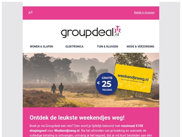 Even eruit? Ontdek de leukste weekendjes weg! 🌍