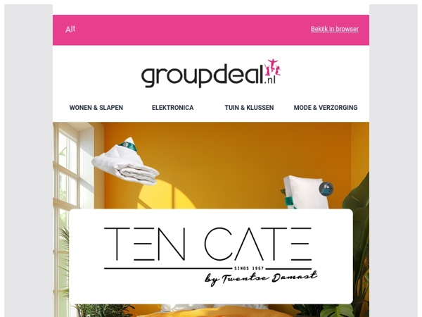TEN CATE: Einde van de zomersale! 😴☀️