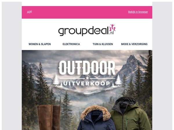 Jouw nieuwe outdoor essentials nu in de uitverkoop!