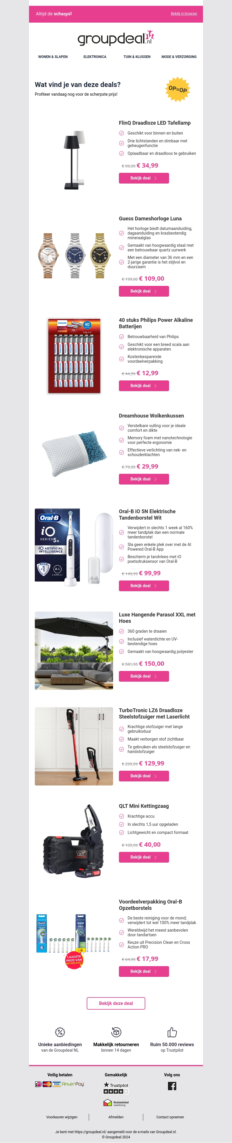 Korting, korting en nog eens korting! Korting, korting en nog eens korting!