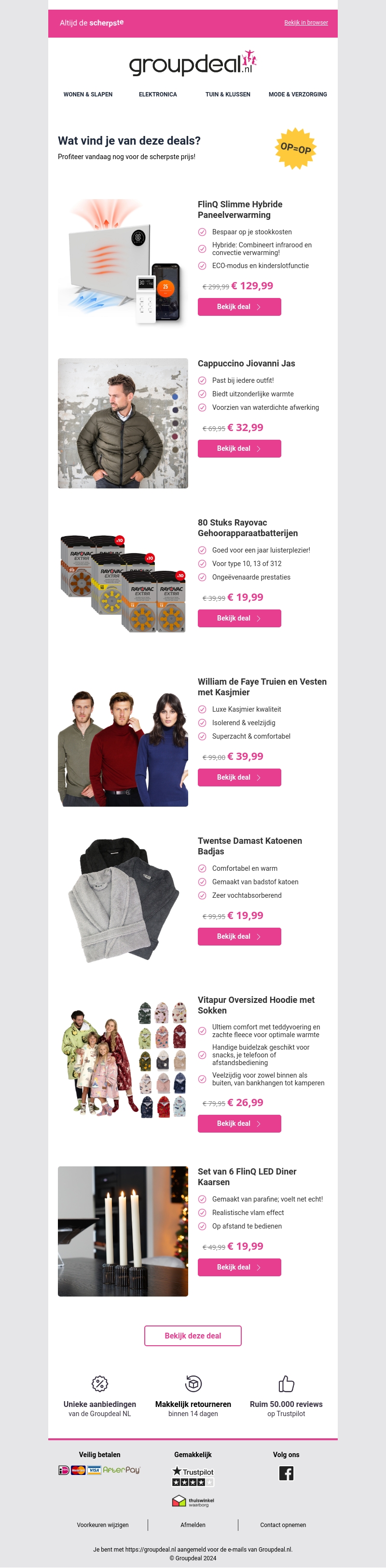 Korting, korting en nog eens korting! Korting, korting en nog eens korting!