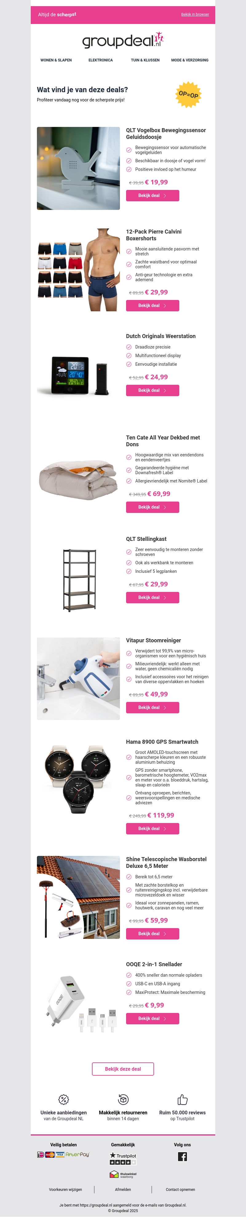 Korting, korting en nog eens korting! Korting, korting en nog eens korting!