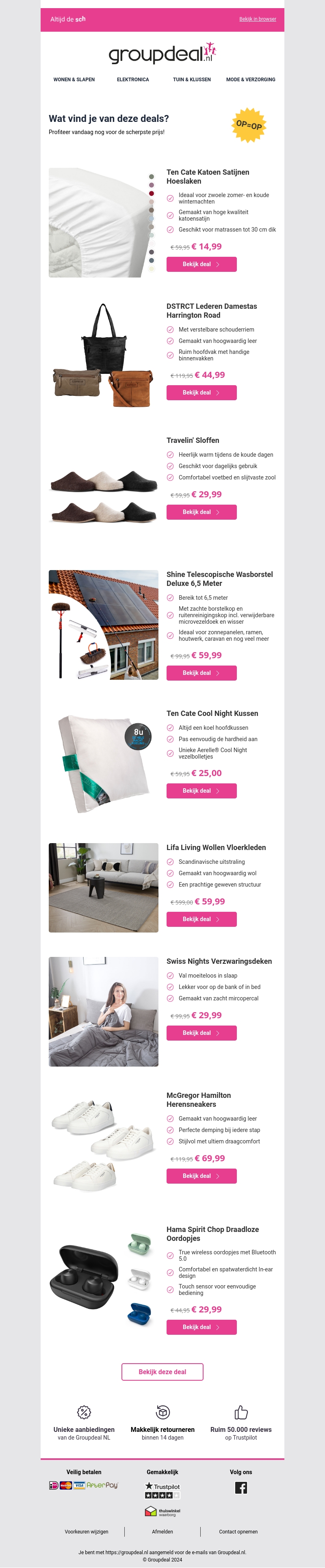 Korting, korting en nog eens korting! Korting, korting en nog eens korting!