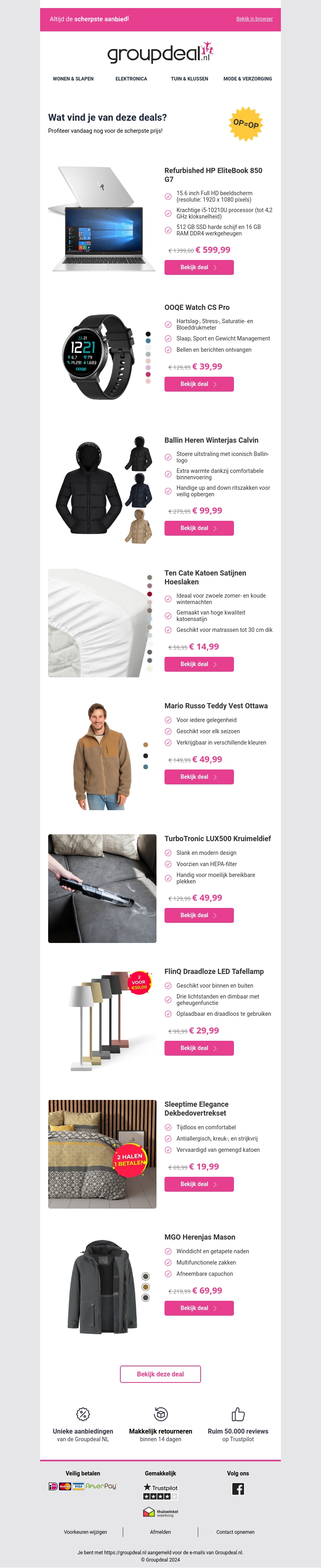 Korting, korting en nog eens korting! Korting, korting en nog eens korting!