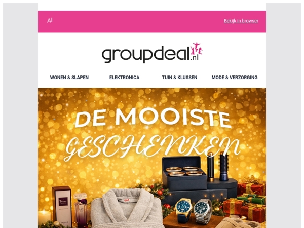 Laatste kans op een geslaagd kerstcadeau 🎁Tijdloze cadeaus voor hem & haar