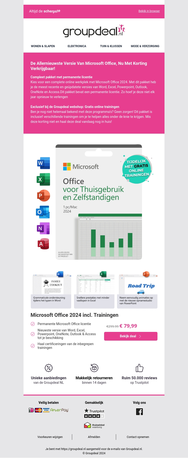 NIEUW: Microsoft Office 2024 nu te bestellen met extra korting! 🚨 NIEUW: Microsoft Office 2024 nu te bestellen met extra korting! 🚨
