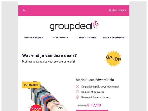 Deze aanbiedingen wil je niet missen