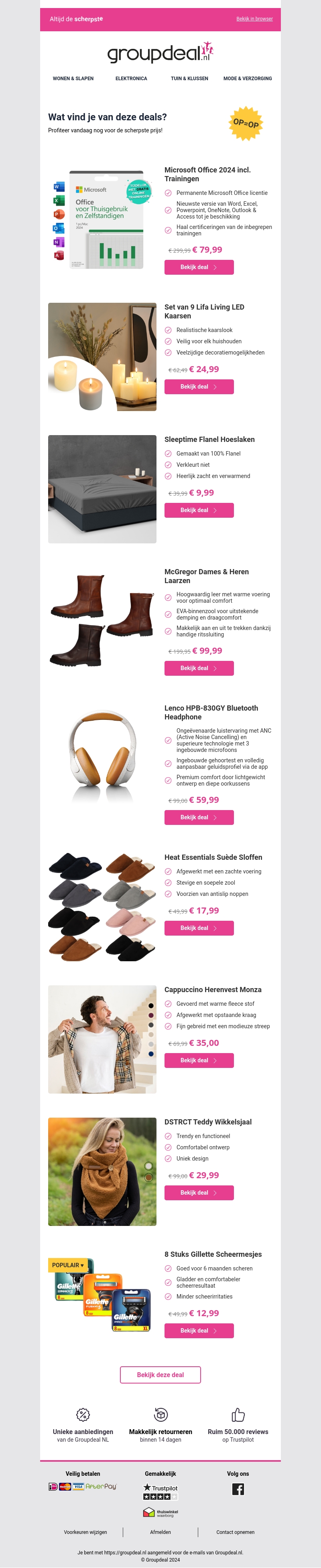 Pak deze deals voordat ze verdwijnen! Pak deze deals voordat ze verdwijnen!