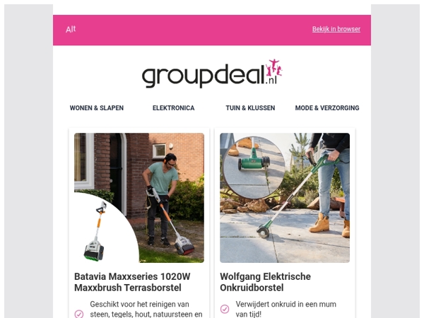 Start van het tuinseizoen 🌳 De beste deals voor jouw tuin!