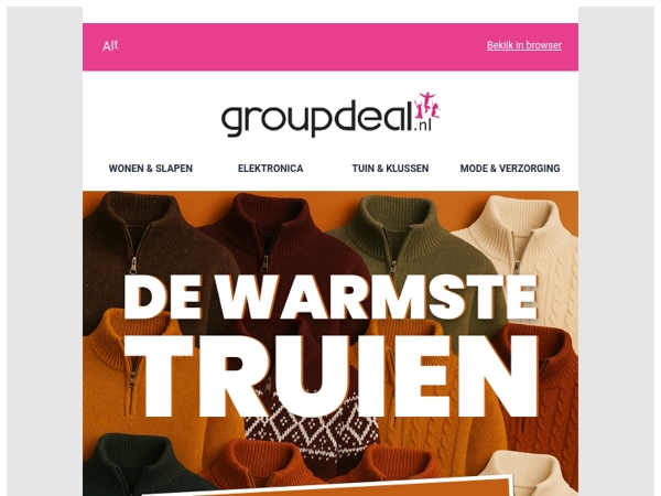 SUPERDEALS: Shop de warmste truien! 🌡️♨️