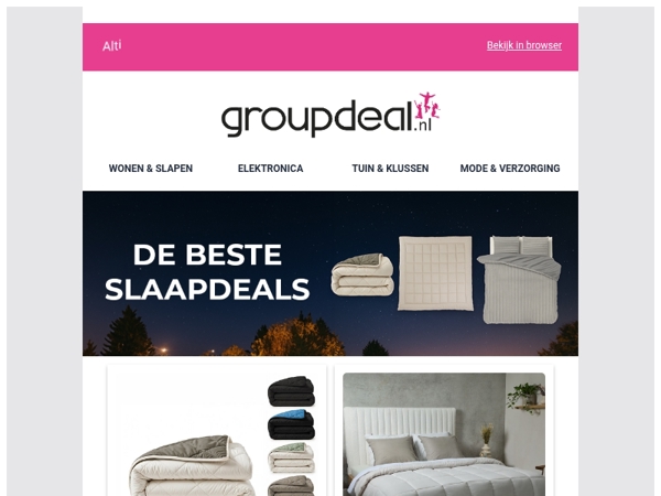 SLAPEN: De allerbeste slaapdeals! 😴