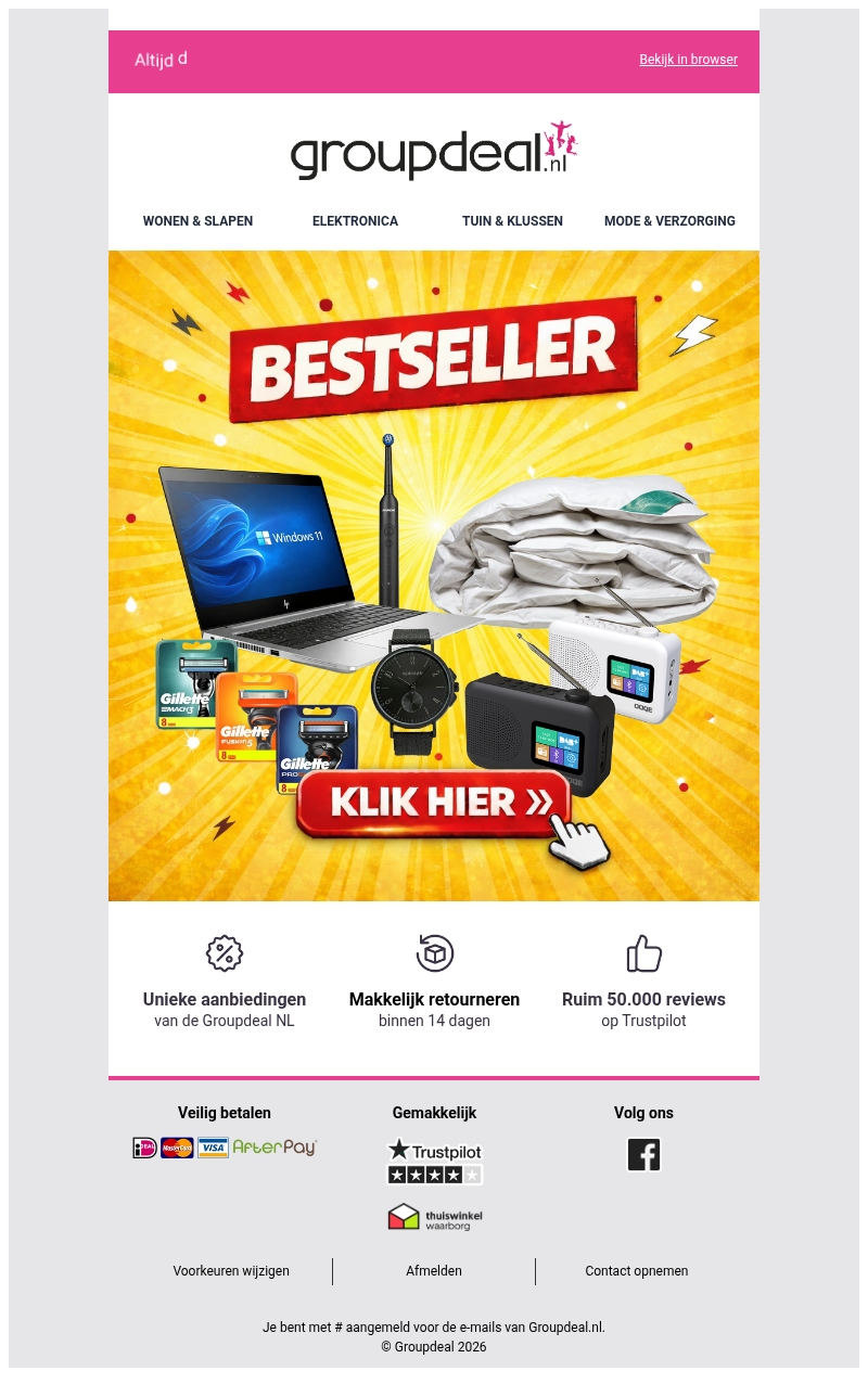 Bestsellers alert ποΈ Scherp geprijsd en snel uitverkocht! Bestsellers alert ποΈ Scherp geprijsd en snel uitverkocht!