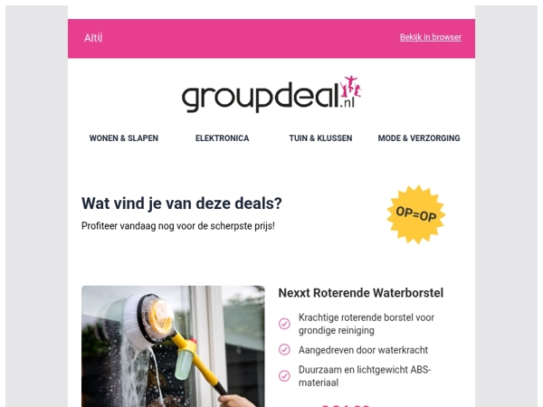 Pak deze deals voordat ze verdwijnen!