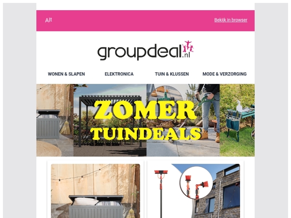 Zomer tuindeals: Creëer je ideale tuin met deze superdeals! 🌳☀️