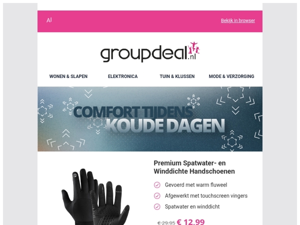 ❄️ Laat de kou maar komen: dit houdt jou heerlijk warm