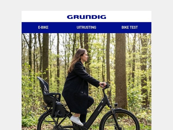 Eén e-bike voor het hele gezin: Veilig en flexibel met de ECB28.