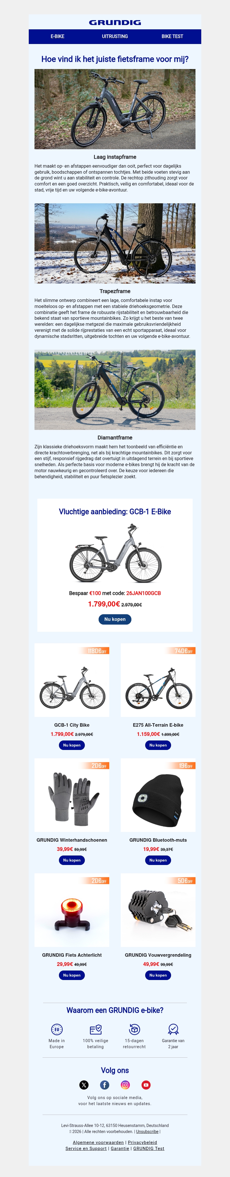 Hoe vind ik het juiste fietsframe voor mij? Hoe vind ik het juiste fietsframe voor mij?