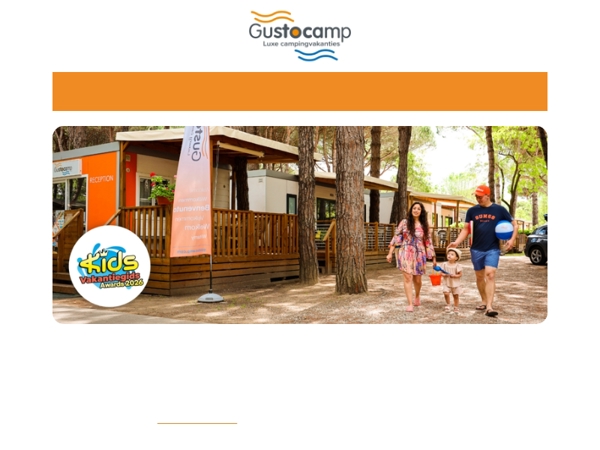 Gustocamp is genomineerd! Stem jij op ons?