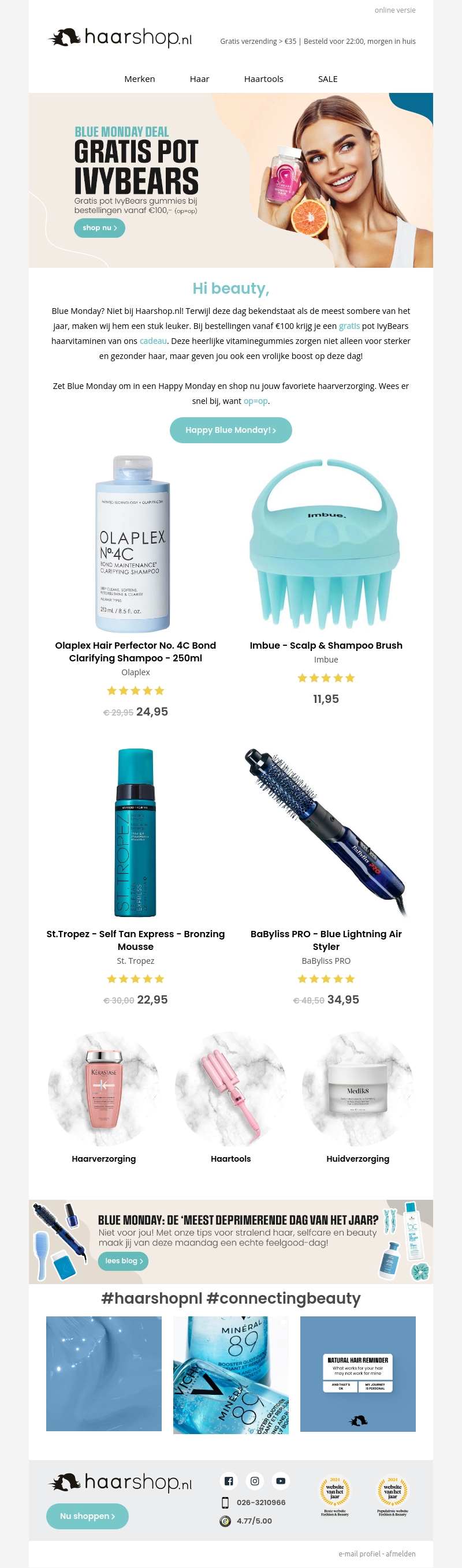 Blue Monday? Wij maken er iets leuks van! ๐ Blue Monday? Wij maken er iets leuks van! ๐