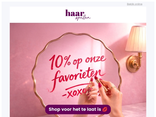 Onze favorieten met 10% korting 💥