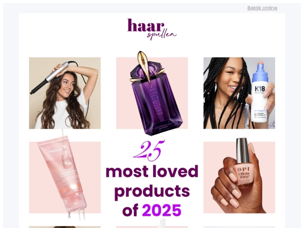 Ontdek de 25 bestsellers uit 2025 💗