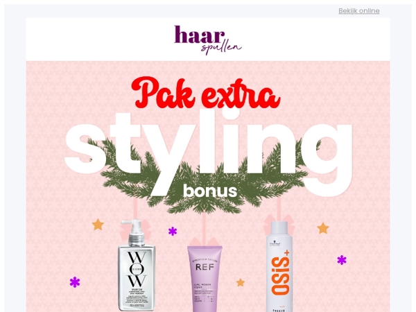 Extra korting onder de kerstboom 🎄