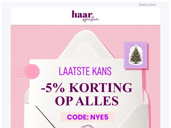 Laatste kans op dubbel voordeel voor jou! 🎉