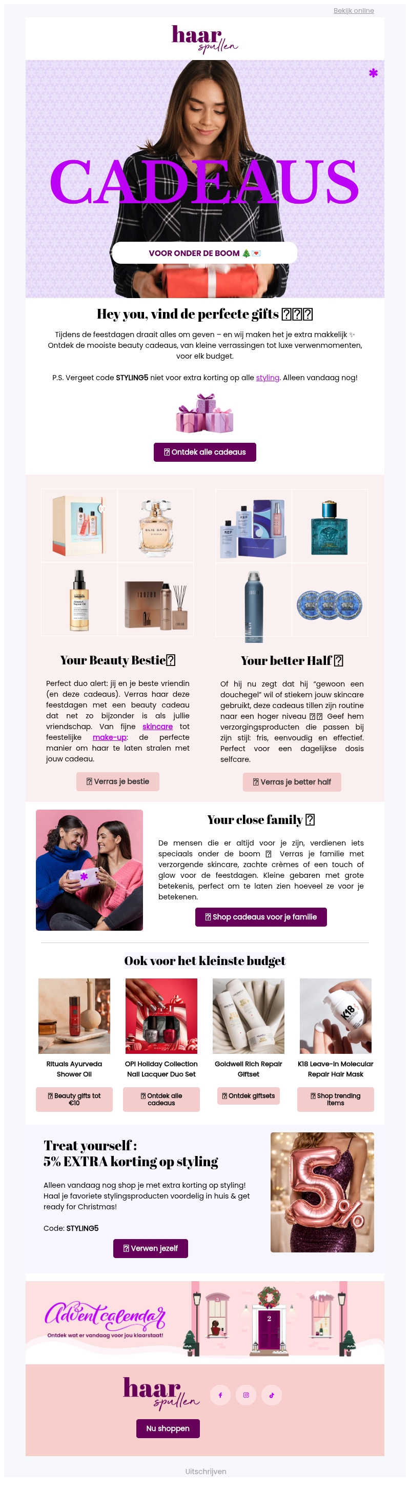 Jouw Holiday Gift Guide is hier ✨ Jouw Holiday Gift Guide is hier ✨