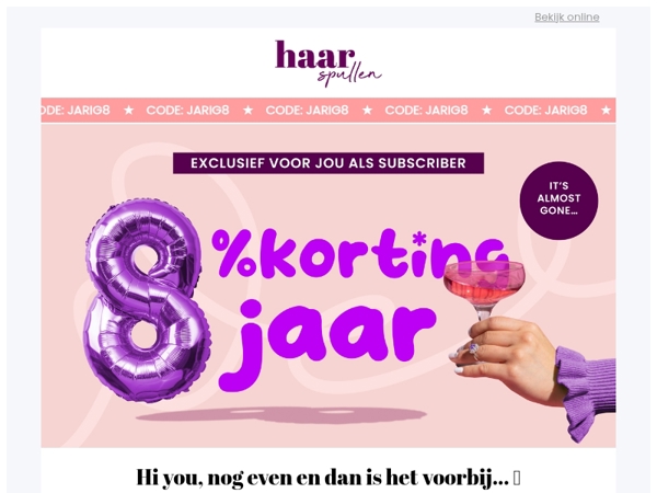Laatste uren: de extra korting loopt af ⏰