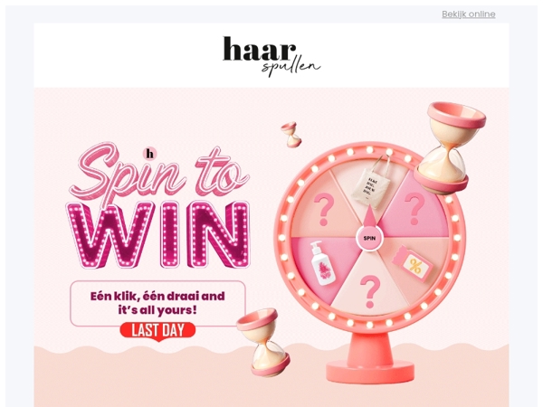 Tijd tikt… en jouw prijs ligt nog klaar⏳