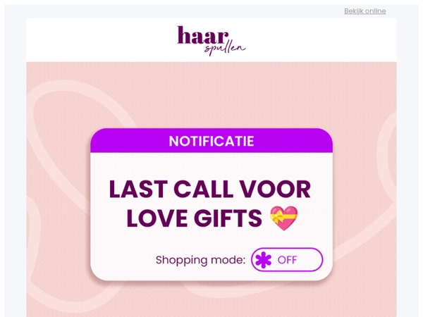 Wacht jij nog op hét perfecte cadeau? ❤️
