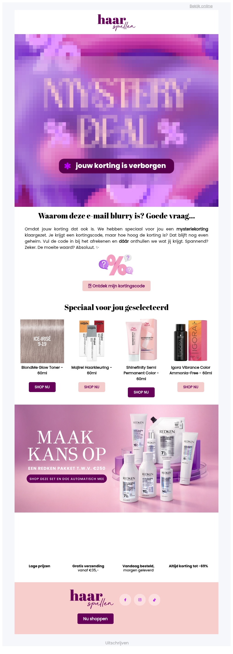 We hebben iets voor je…👀 We hebben iets voor je…👀