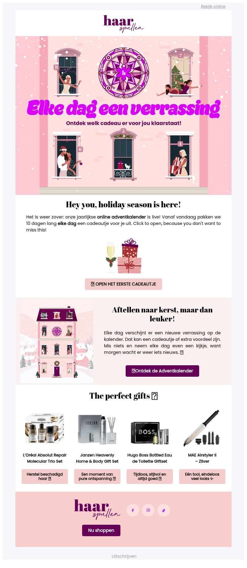 Jouw eerste cadeautje staat klaar π Jouw eerste cadeautje staat klaar π