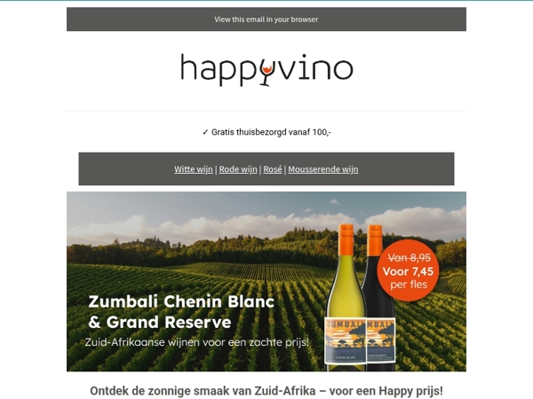 Zuid-Afrikaanse topwijnen voor een zachte prijs! 🍷