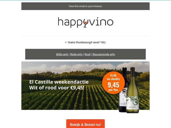 El Castilla in de aanbieding, Spaans genieten voor een zachte prijs