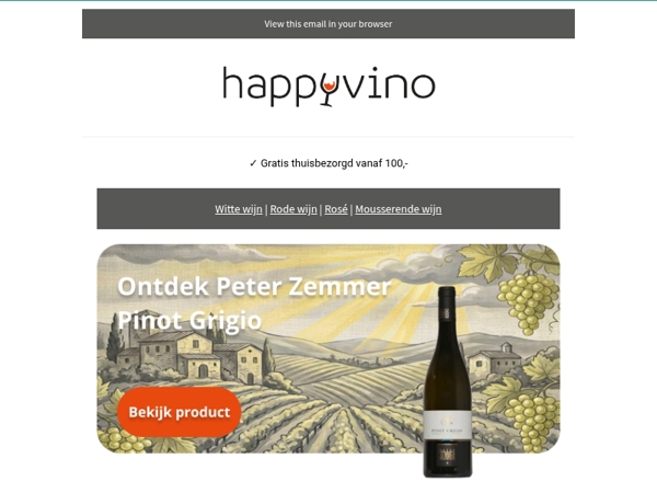 Pinot Grigio deal. nu voordelig