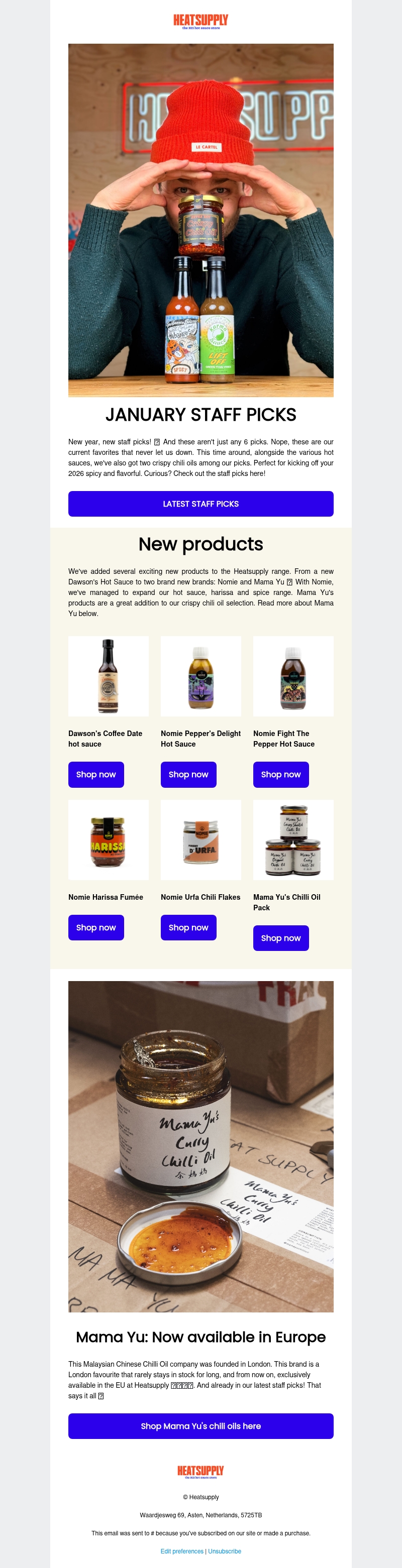A LOT OF NEW PRODUCTS π₯ AND OUR JANUARY PICKS A LOT OF NEW PRODUCTS π₯ AND OUR JANUARY PICKS