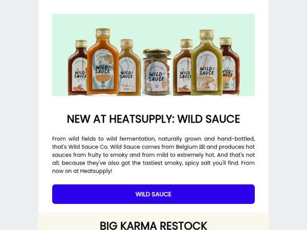 NEW HOT SAUCES, KARMA RESTOCK & UPDATED STAFF PICKS 🔥