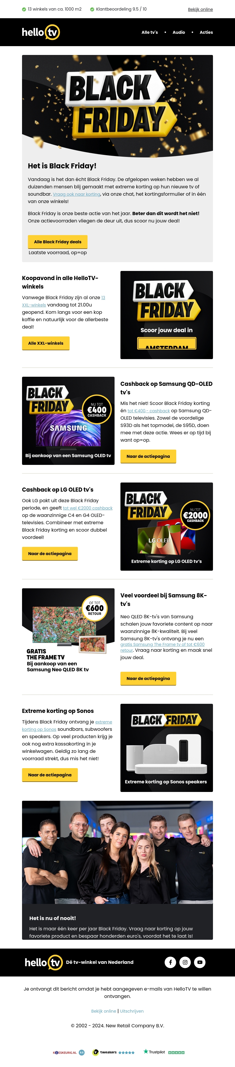 Het is vandaag Black Friday, wacht niet langer! Het is vandaag Black Friday, wacht niet langer!