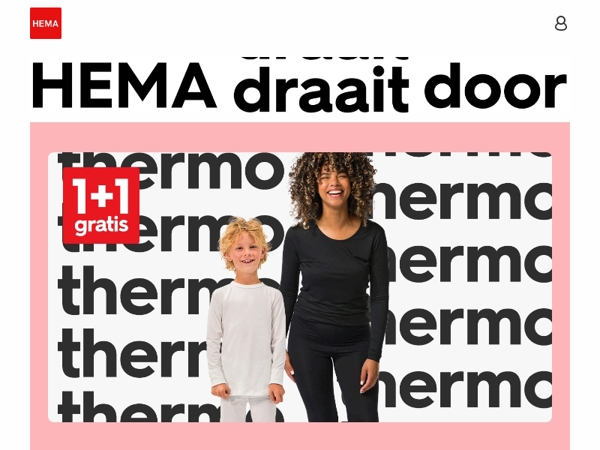 laatste weekend: HEMA draait door 🌀 | profiteer nu snel van alle aanbiedingen