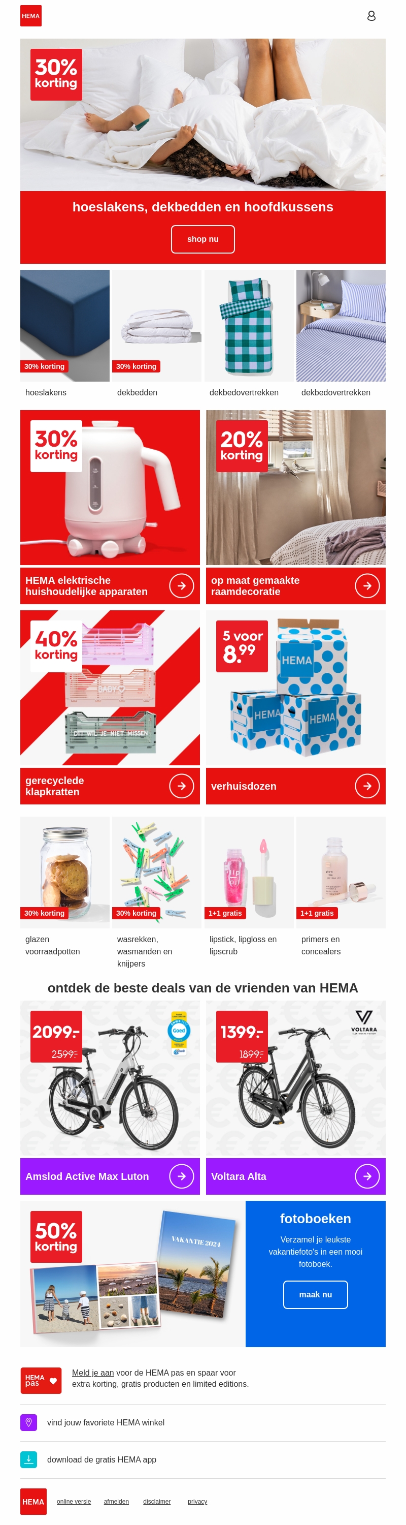 30% korting op hoeslakens, dekbedden en hoofdkussens | slaap verkoelend 30% korting op hoeslakens, dekbedden en hoofdkussens | slaap verkoelend