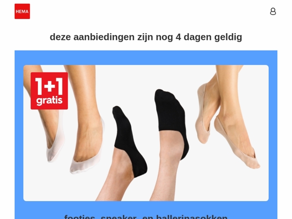 deze aanbiedingen zijn nog 4 dagen geldig
