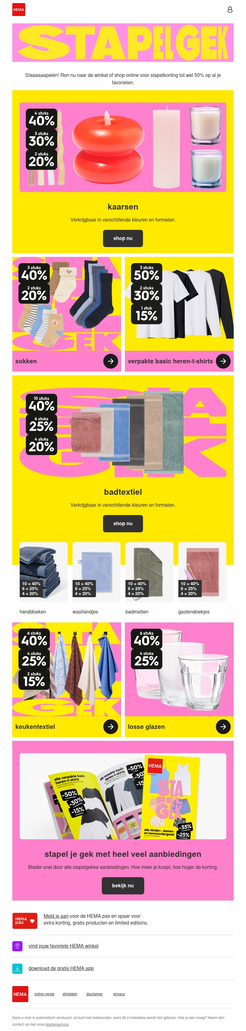 shop heel veel stapelgekke aanbiedingen | hoe meer je koopt, hoe hoger de korting shop heel veel stapelgekke aanbiedingen | hoe meer je koopt, hoe hoger de korting