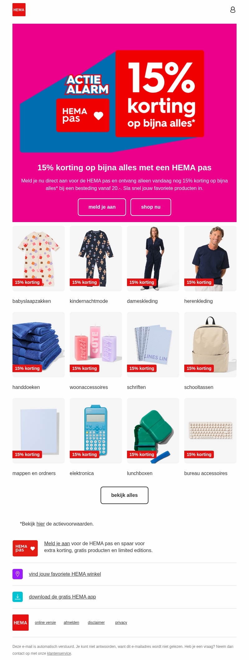 Laatste mail