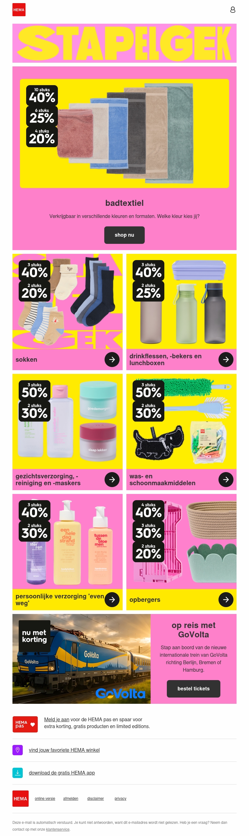 laatste dagen: tot 40% korting op badtextiel | stapelen maar! laatste dagen: tot 40% korting op badtextiel | stapelen maar!