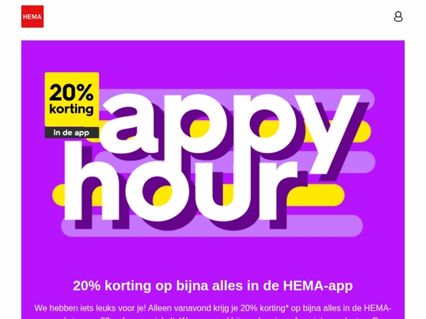 🔊 alleen vanavond in de app: 20% korting op bijna alles | tot 23:59 uur